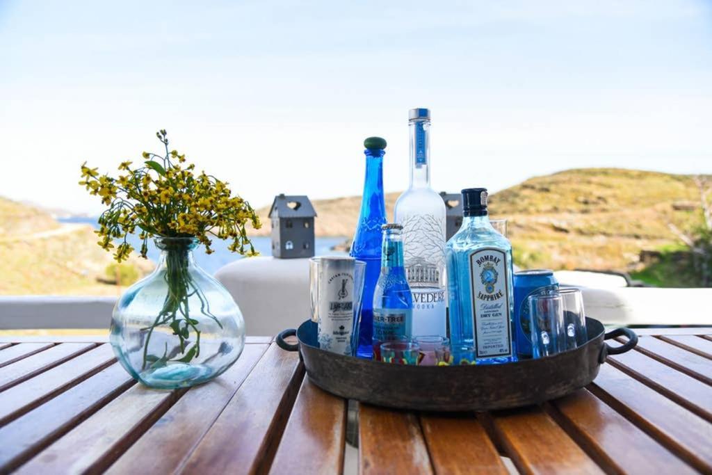 Villa Niloya Kythnos เลาตรา ภายนอก รูปภาพ